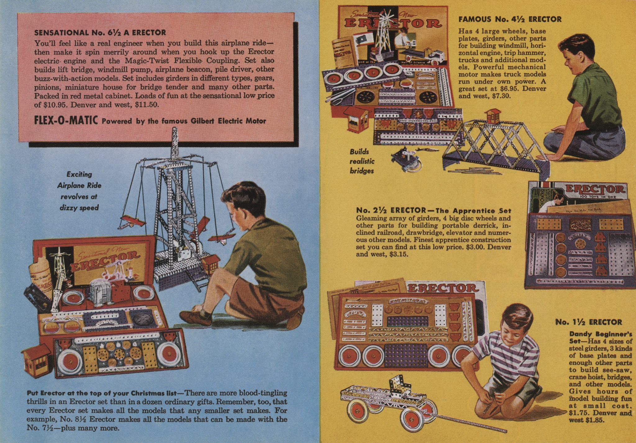 american flyer trains 1949 page 5 a c gilbert catalog archive no thrills flyer