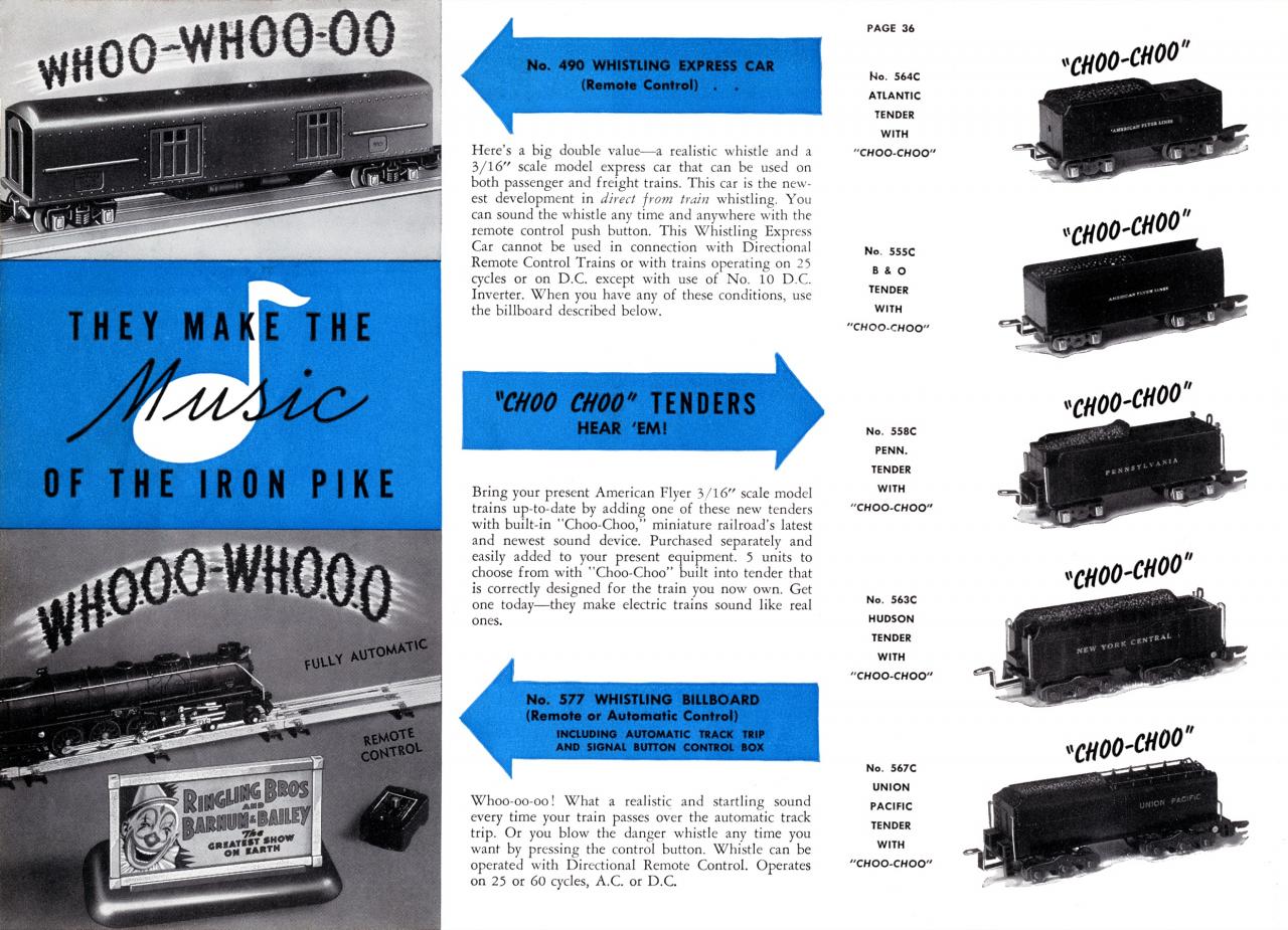 American Flyer Trains 1941, page 36