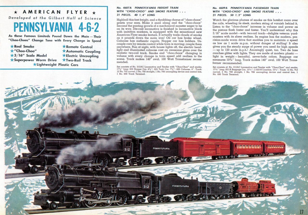 american flyer train set value