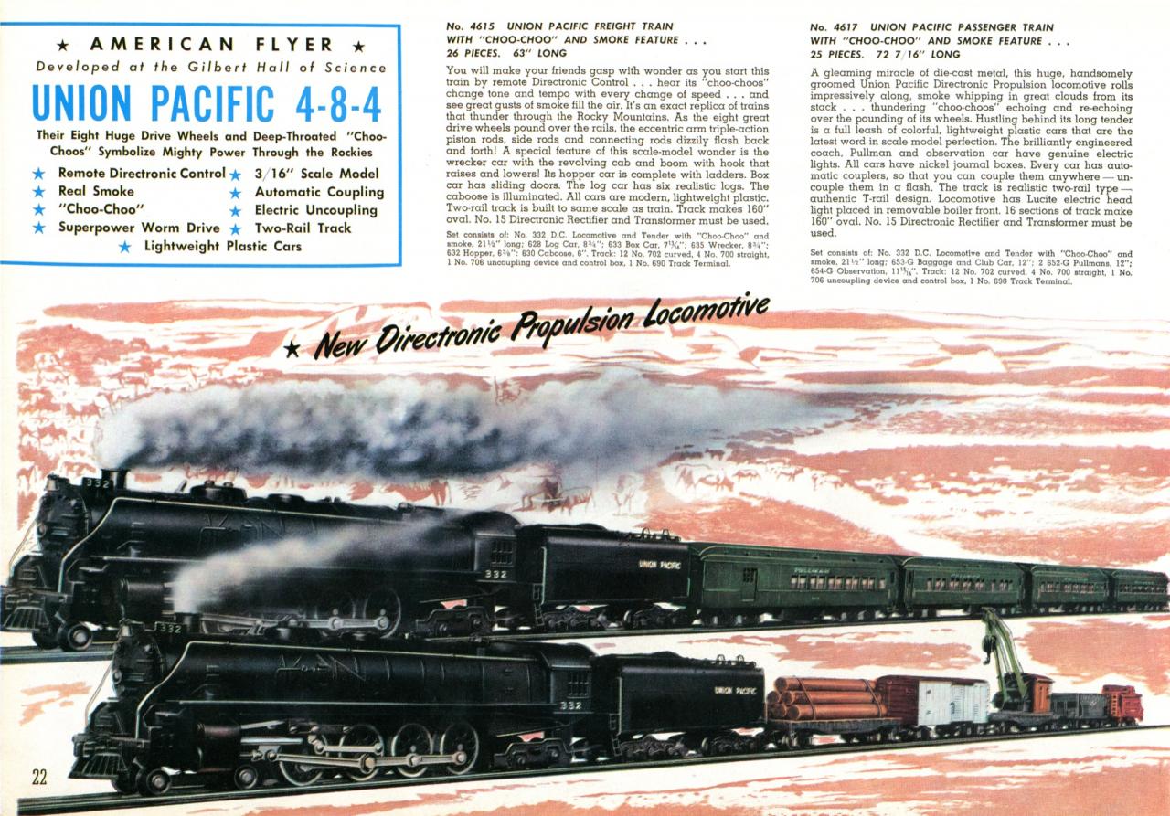 american flyer trains 1948 page 22 a c gilbert catalog archive american flyer boxes