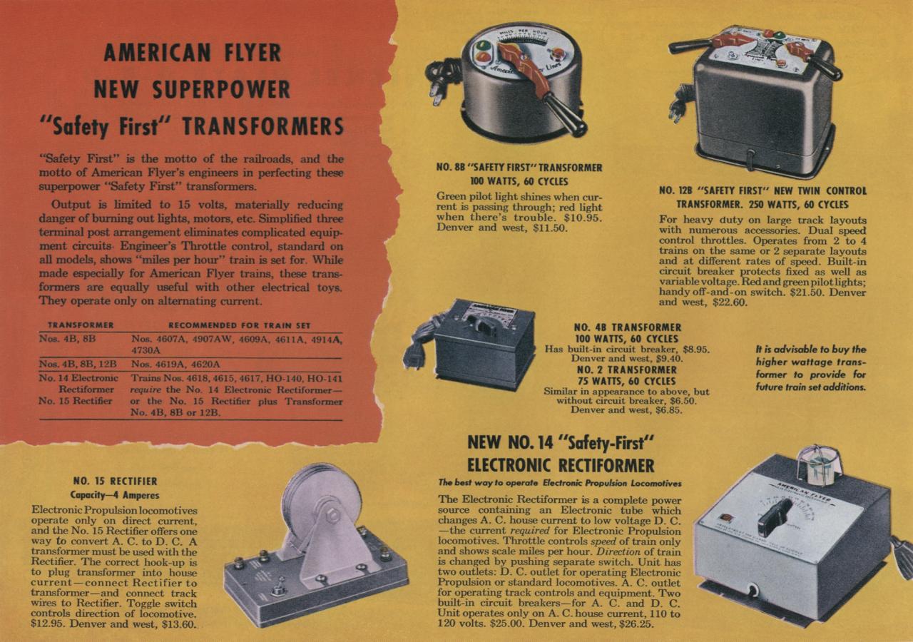 Details about   AMERICAN FLYER M2604 # 15 DIRECTRONIC RECTIFIER INSTRUCTION PHOTOCOPY 