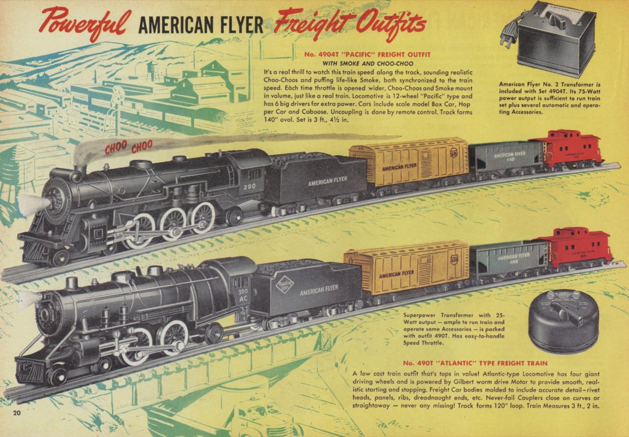 american flyer catalogs