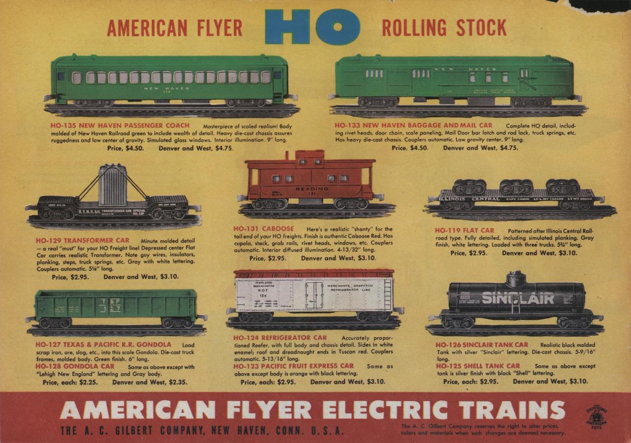 american flyer ho