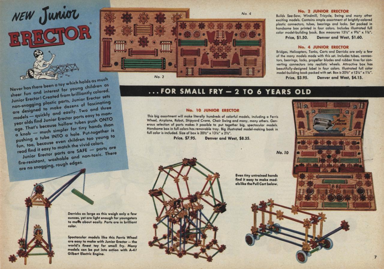 American Flyer TrainsYear: 1950 Page: 7