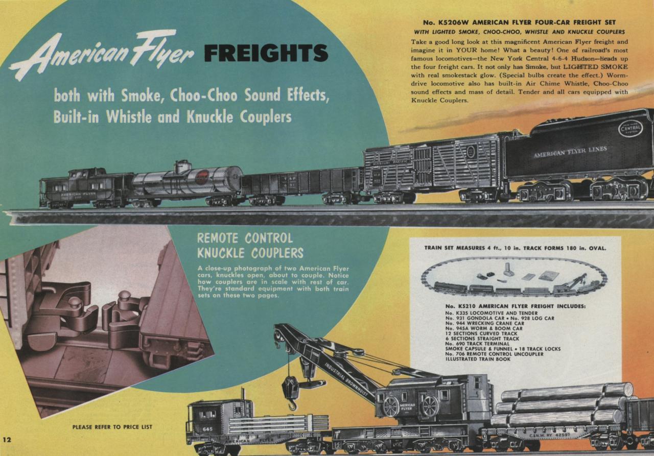 American Flyer Four-car Freight Outfit