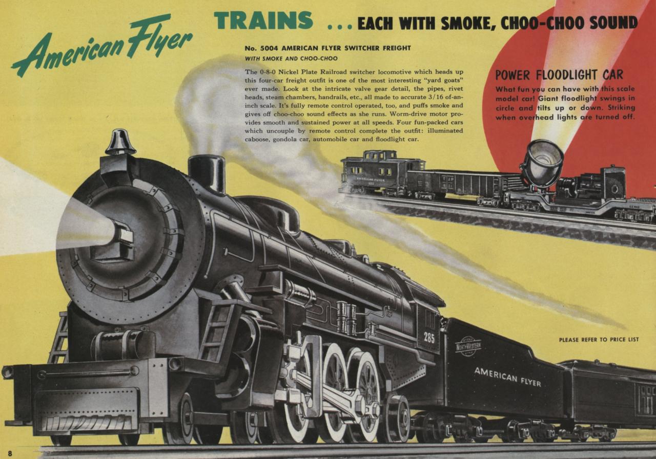 gilbert american flyer trains value