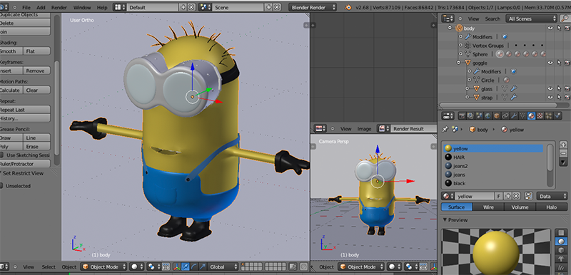 Blender Modeling Software