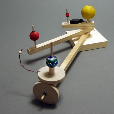 Solar System Model - the Orrery  The Eli Whitney Museum and Workshop