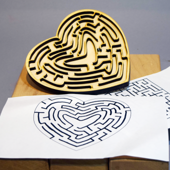 2020 – Laser Cut Mazes