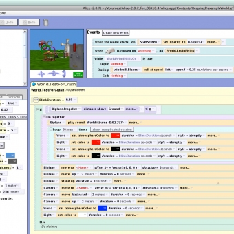 Programming: from Alice to Greenfoot.