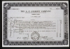 A.C. Gilbert Stock Certificate
