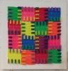 Jennifer Lacouke. <i>Toothbrush Mosaic</i>