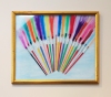 Judy Rosenthal. <i>Rainbow Paintbrushes</i>