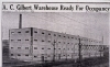 A.C. Gilbert Warehouse Ready for Occupacy