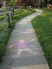 Sidewalk Chalk Kid