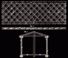 Town's Patent Drawing of the Lattice Truss, 1820 Ithiel Town Papers, Yale University Library