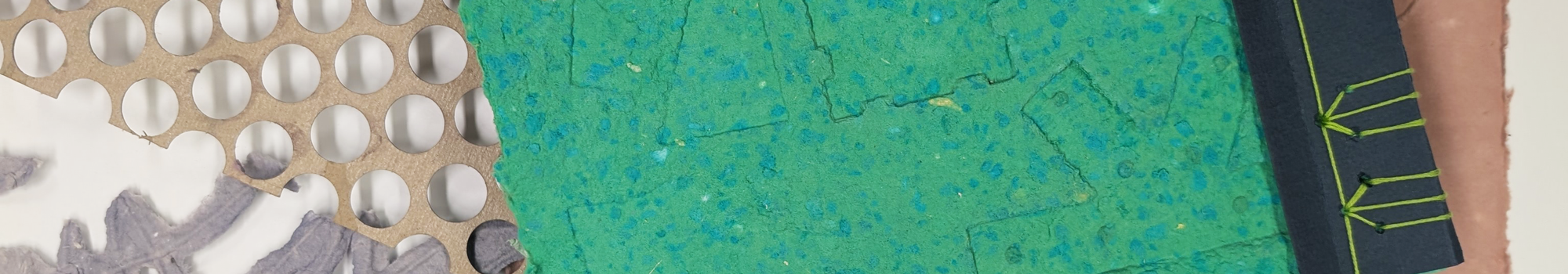 Pulp Painting and Collage