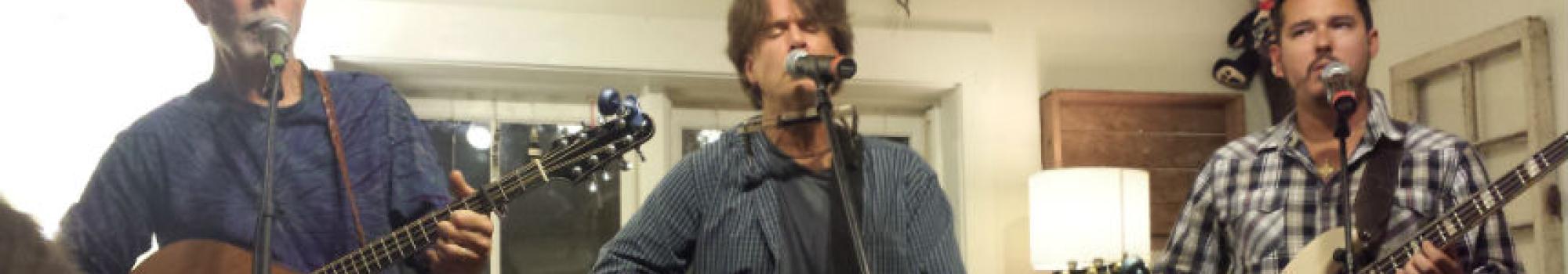 Three members of the Kenn Morr band.